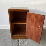 Vintage 1940’s bedside cabinet with decorative handle