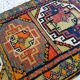 Vintage Turkish handmade rug 56x100 cm