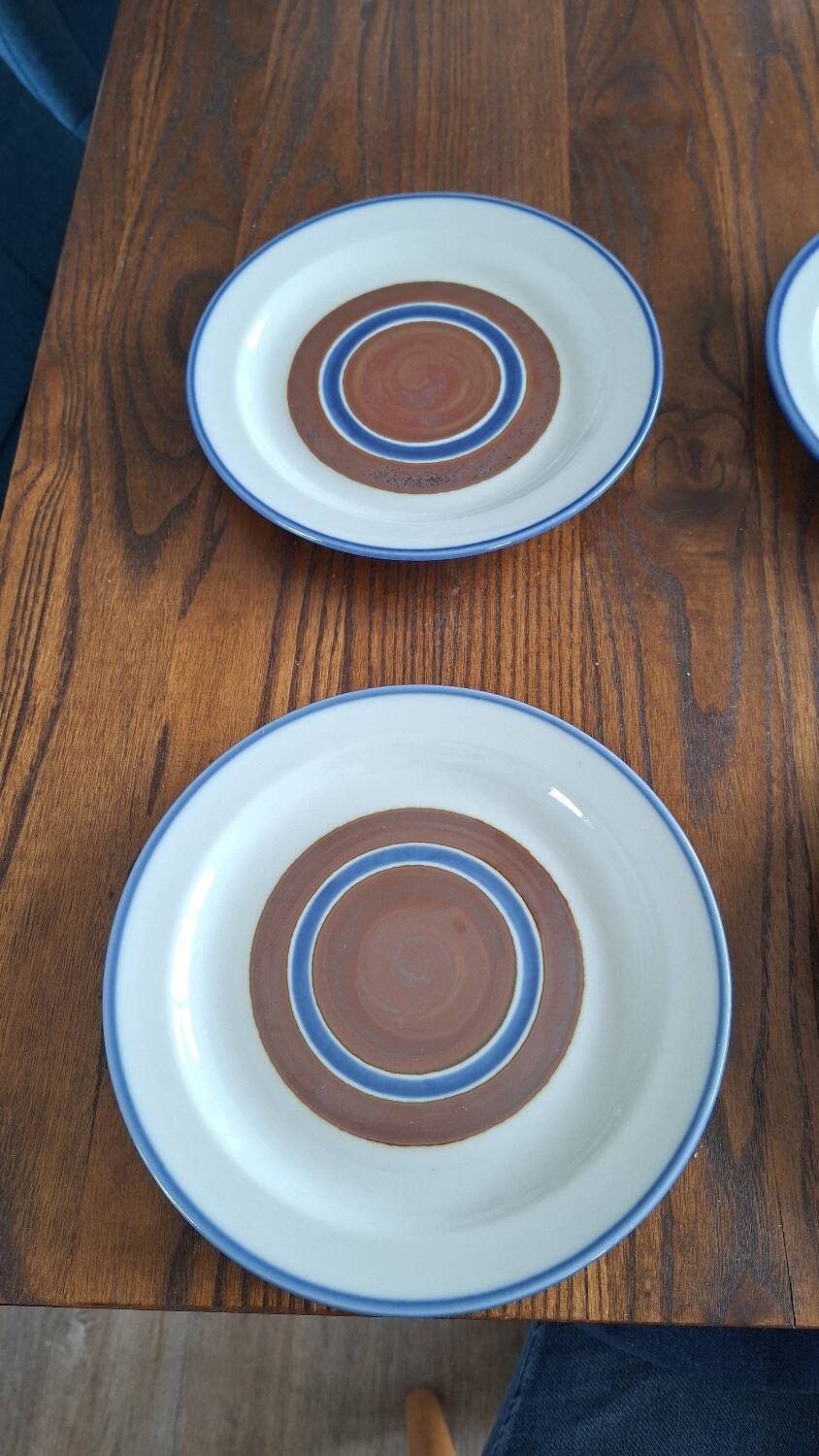 Set of six dessert plates Arabia Finland Peter Winquist