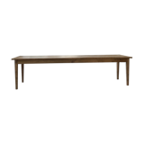 XL farmhouse table in beech and pine 3m