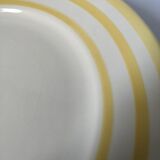 Plates canary yellow lines