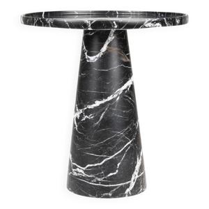 Table d'appoint en marbre - noir