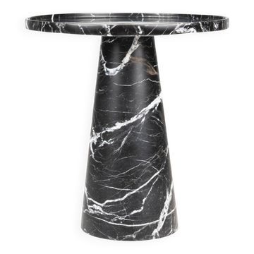 Table d'appoint en marbre noir