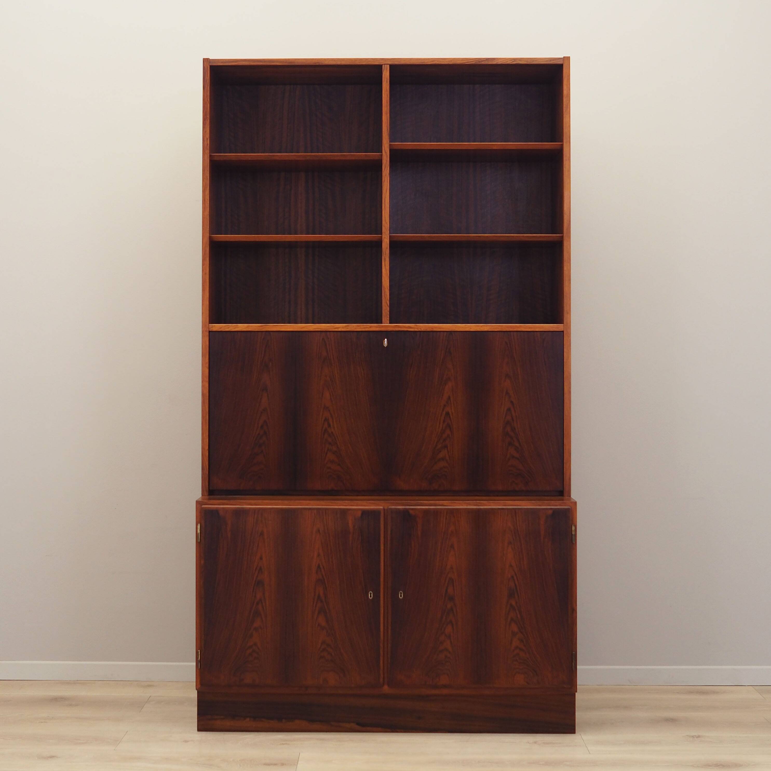 Rosewood bookcase, Danish design, 1970s, production: Hundevad