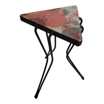 Side table, tripod, hairpin leg