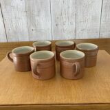 Vintage stoneware mugs