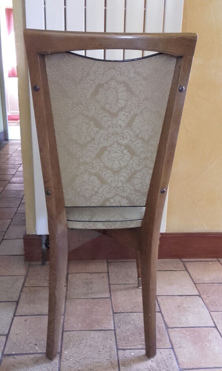 Lot de 6 chaises vintage