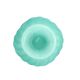 Gino Cenedese, Murano frosted glass aqua green vase, Cenedese, Murano Italy 1970s