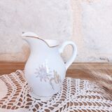 Digoin & sarreguemines monica milk jug, 1950s