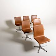 “Oxford” chairs by Arne Jacobsen for Fritz Hansen, 1969