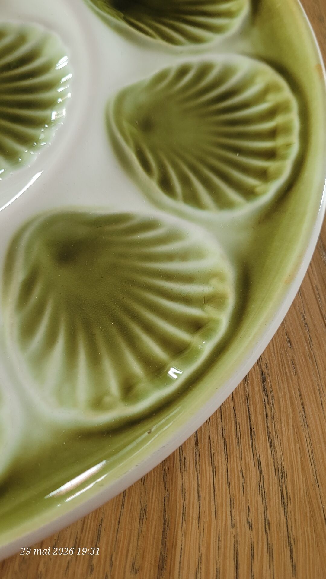 Oyster dish in earthenware - Orchies