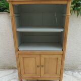 Beautifully crafted Louis XVI style bookcase in wood.