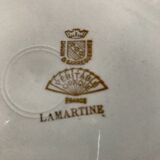 Very pretty vintage Digoin fern flat plates