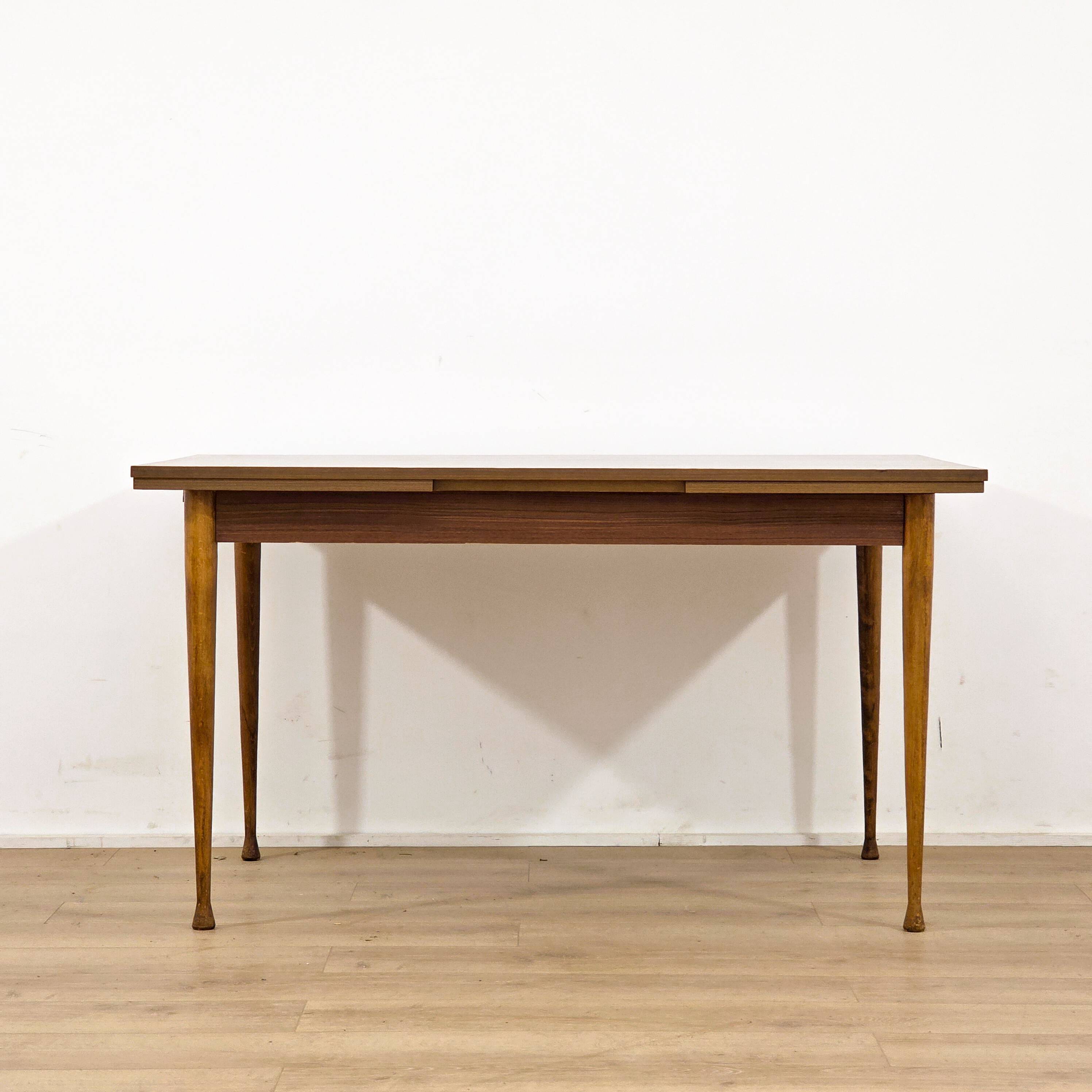 Scandinavian dining set, extendable table + six chairs - 197