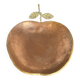 Brass and copper apple catchall