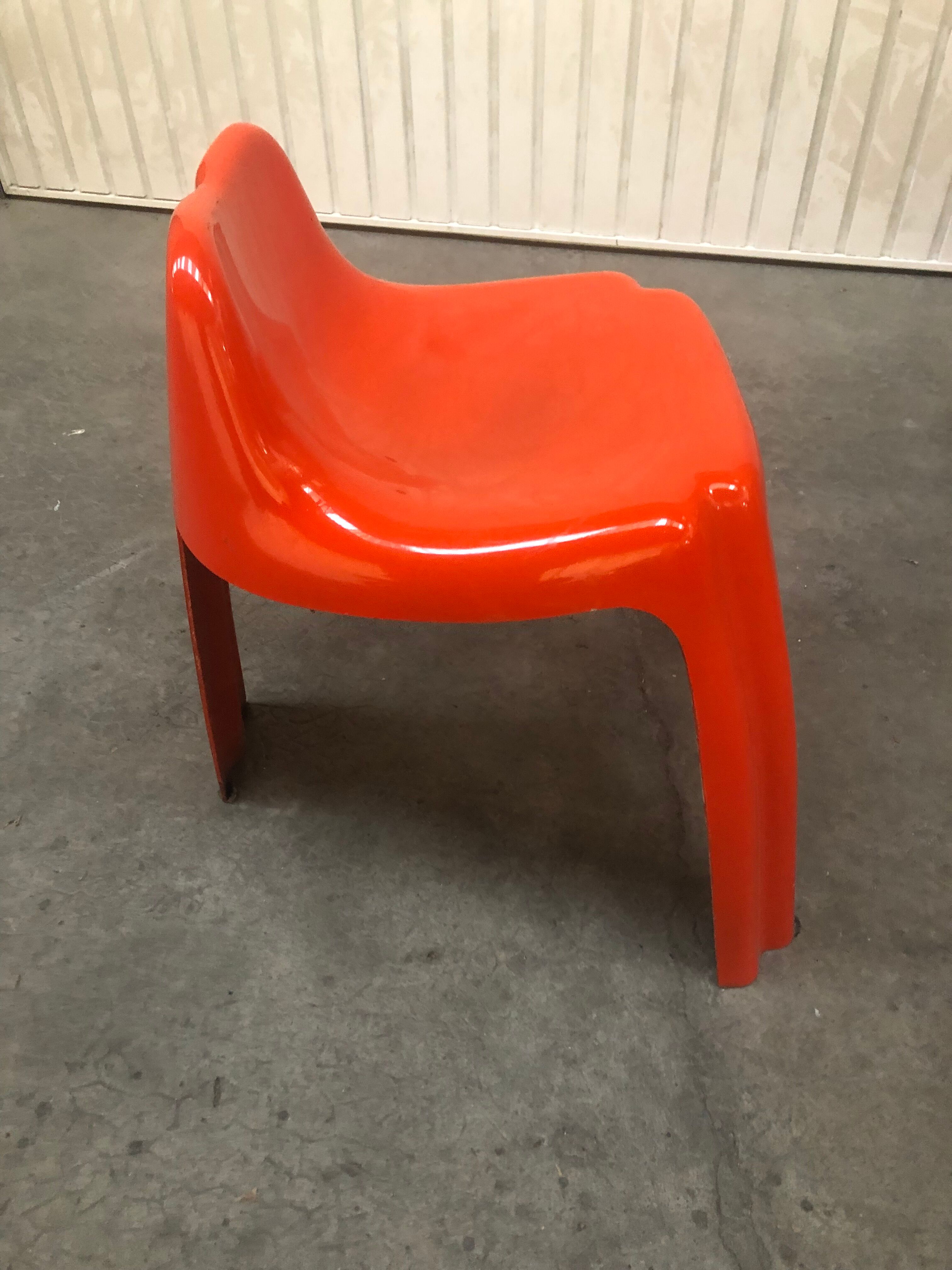 Bureau et chaise 1970 design Patrick Gingembre