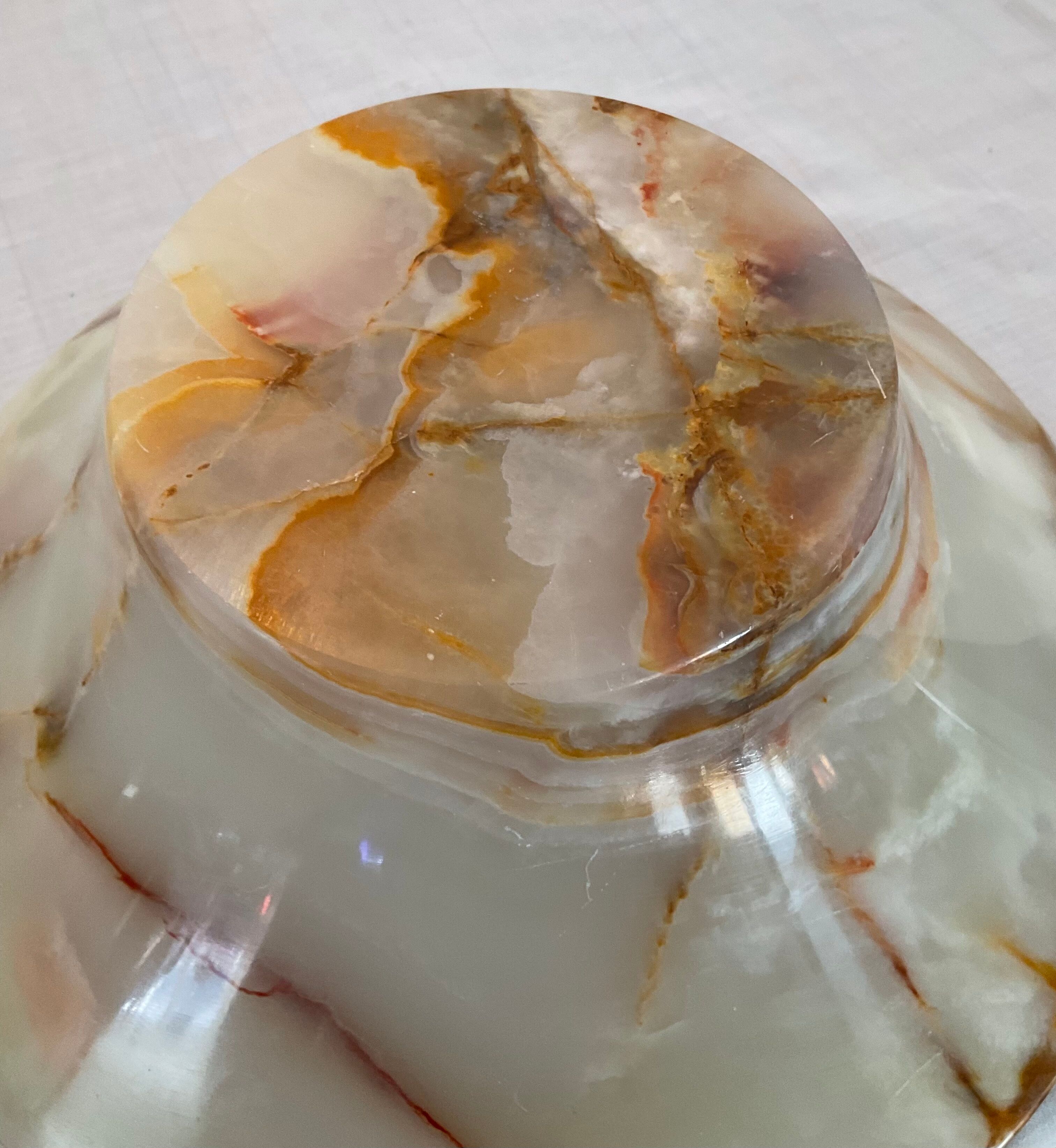Vide pocket alabaster cup from the 70s