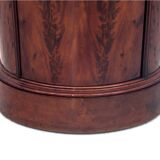 Biedermeier pillar chest of drawers, Northern Europe, around 1850.