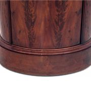 Biedermeier pillar chest of drawers, Northern Europe, around 1850.