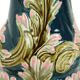 Vase Art Nouveau bleu antique style rococo 38 cm