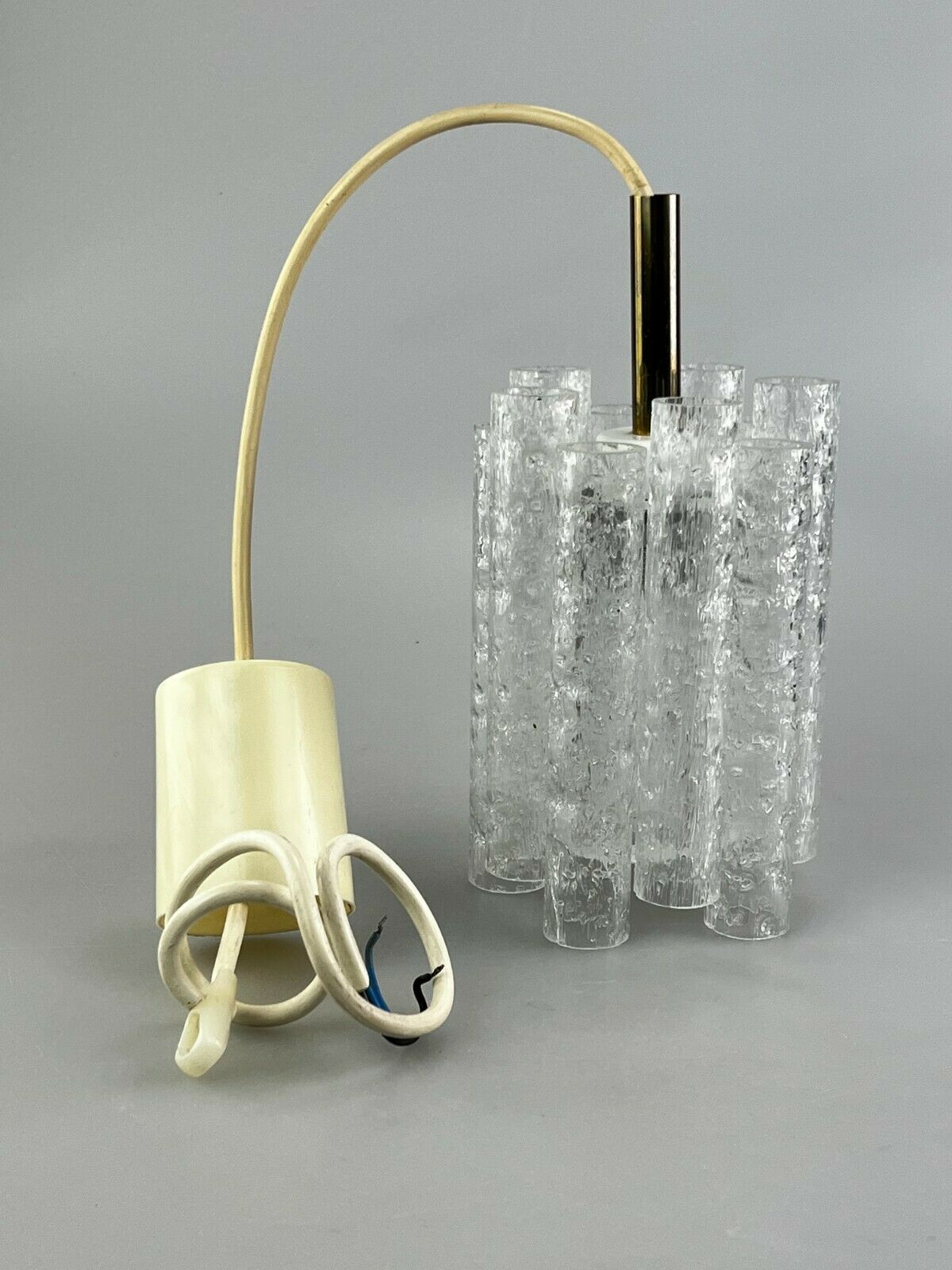 60s 70s doria lamp light ceiling lamp hanging lamp space age design glass