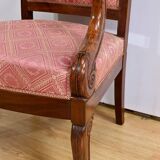 Paire de Fauteuils en Acajou, époque Restauration – Début XIXe