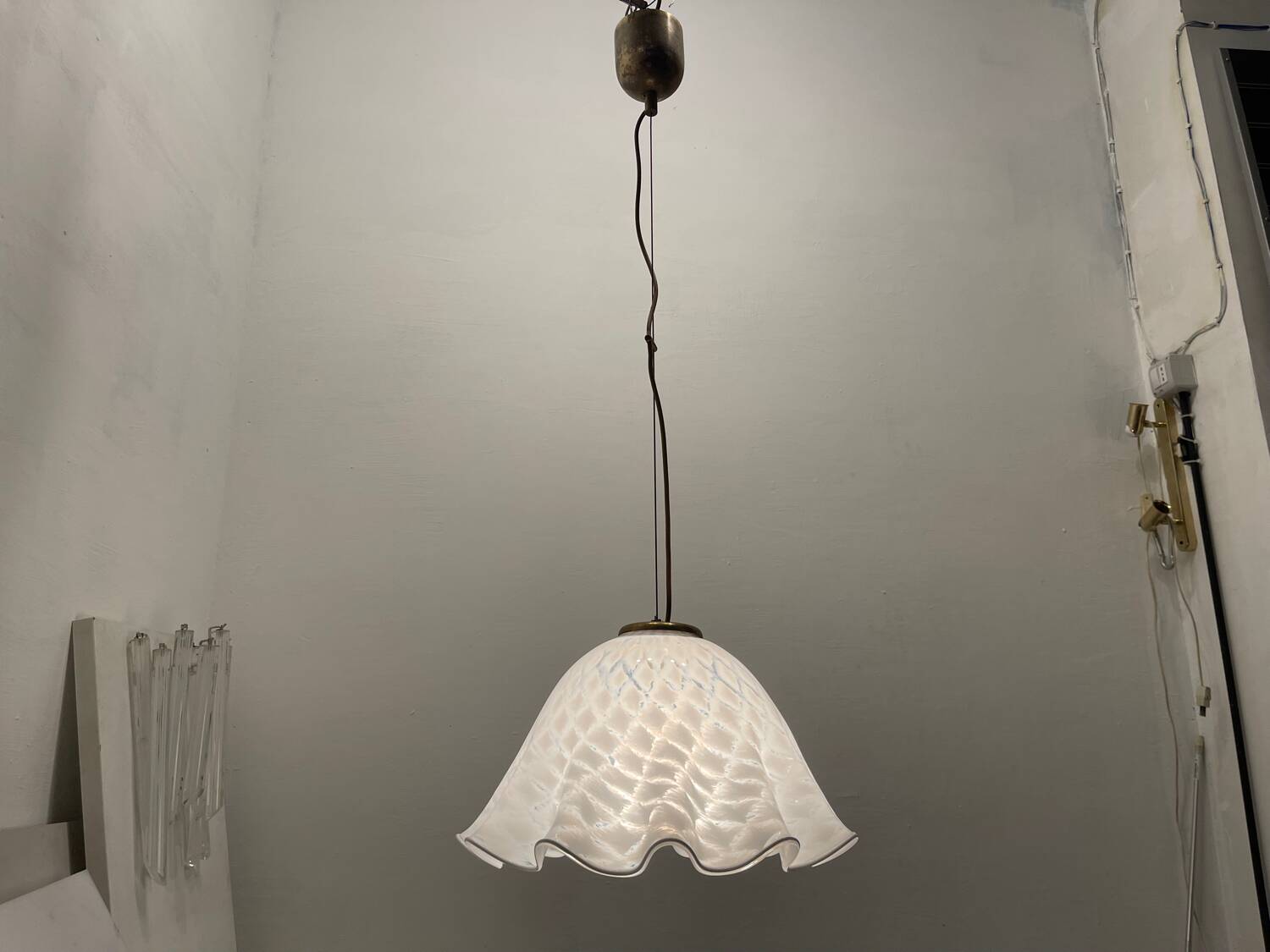 Murano Glass Light Pendant 1970’s