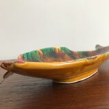 Zoomorphic fish pocket tray, Vallauris, ceramics