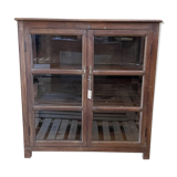 Vitrine en teck