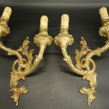 Paire d'appliques style Rocaille, Rococo