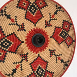 Suspension ethnic plateau chiné