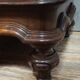 Buffet or sideboard with Venetian doors in Louis XV style made of walnut.