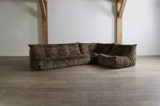 Ligne Roset Togo sofa set Liberty special edition by Michel Ducaroy, 1979
