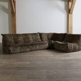 Ligne Roset Togo sofa set Liberty special edition by Michel Ducaroy, 1979