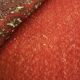 Vintage persian rug handmade poshti motif pattern wool area rug- 67x138cm