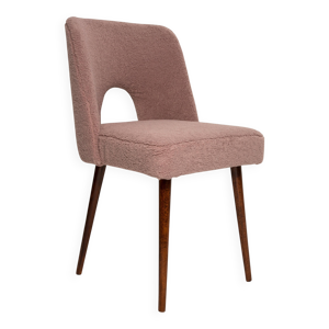 Chaise coquille rose