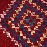 Tapis berbère rouge moyen atlas 154x93