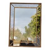 Mirror with glazing bead