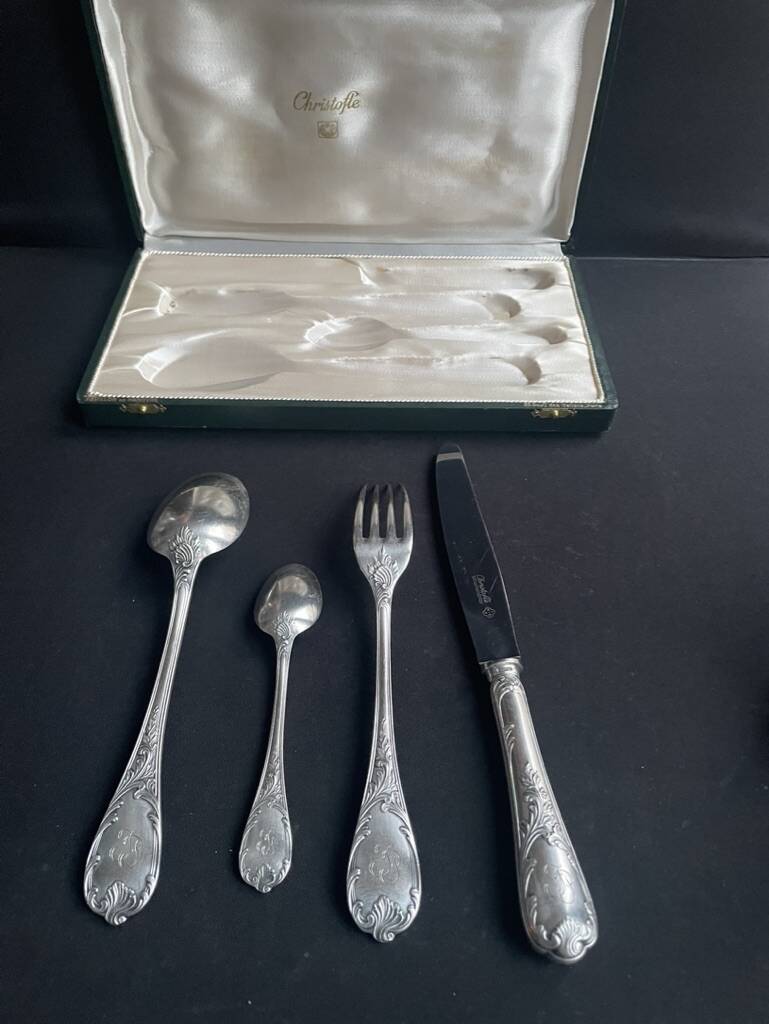 Christofle Marly cutlery box