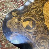 Louis XV style side table in marquetry