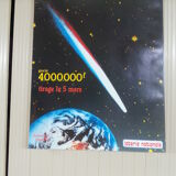 Original National Lottery Poster Slice of Halley's Comete 1986