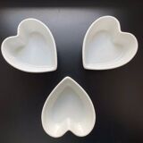 5 Ramequins Cordon Bleu porcelaine blanche