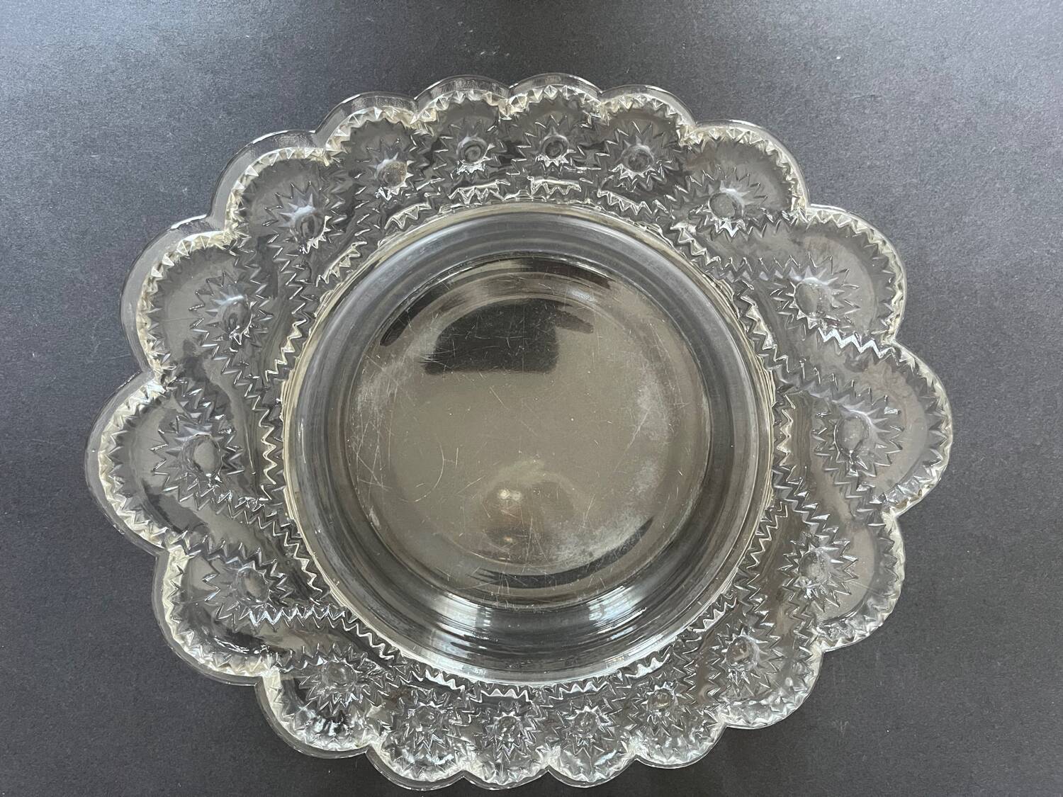 Lalique crystal centerpiece