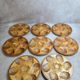 Set of 8 vintage oyster plates in majolica – Ateliers du Revernay