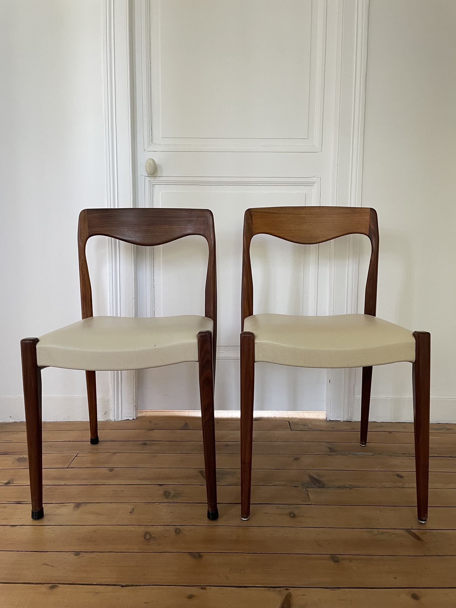 Pair of Scandinavian chairs