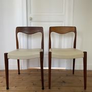Pair of Scandinavian chairs