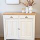 Renovated solid wood Parisian buffet