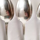 Dessert spoons, silver teaspoons, Félix Frères 18G