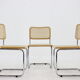 Chaises « Cesca » de Marcel Breuer années 1970, Italie