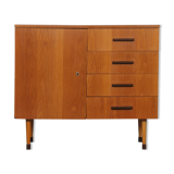 Vintage wooden dresser by UP Zavody in 1970